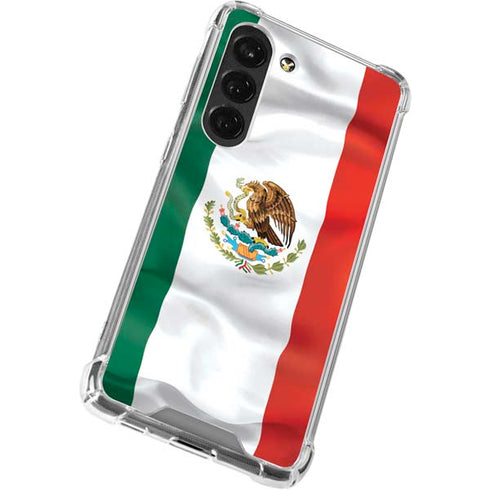 Mexico Flag Galaxy S23 Clear Case
